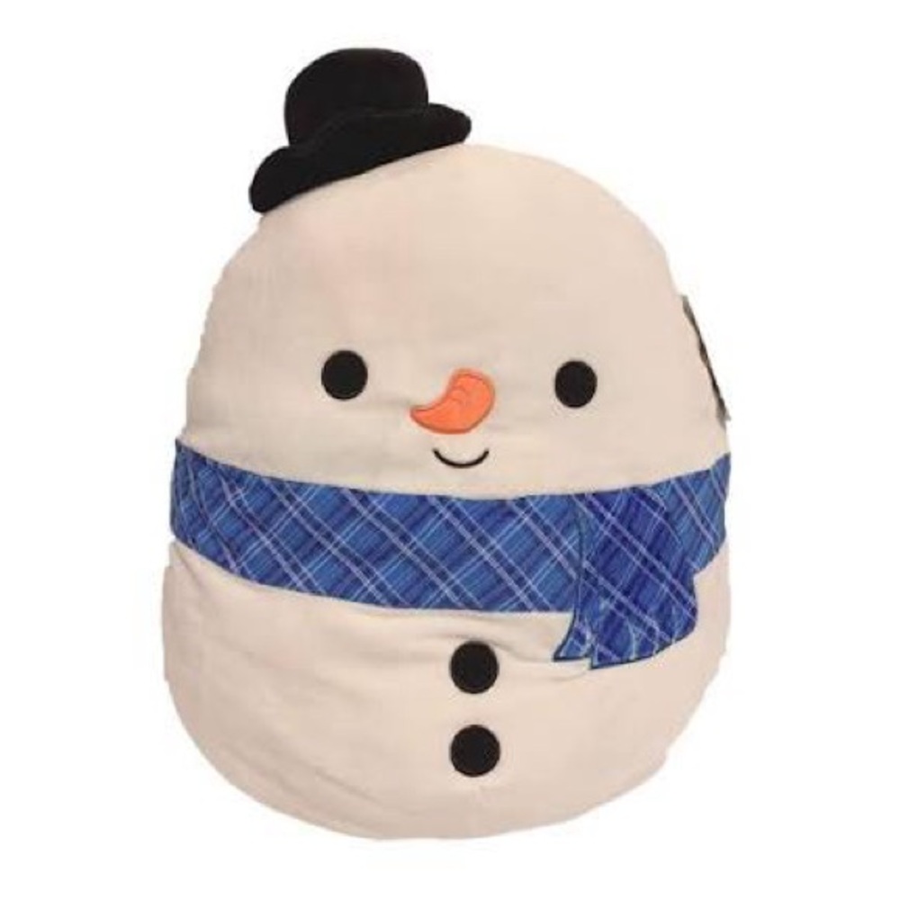 NEW!! Christmas Squishmallow Manny The Snowman 12”